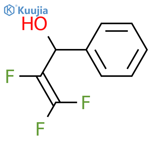 2,3,3-trifluoro-1-phenylprop-2-en-1-ol structure