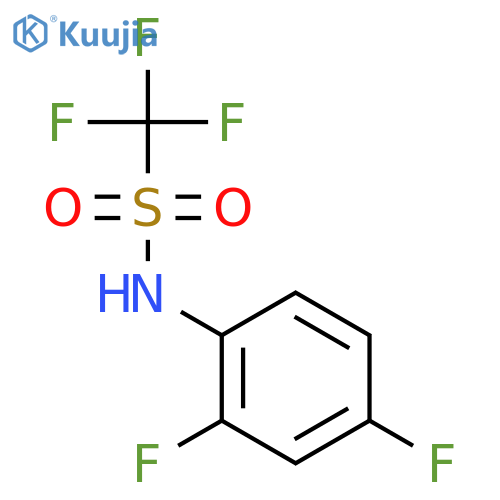 N-(2,4-Difluorophenyl)-1,1,1-trifluoromethanesulfonamide structure