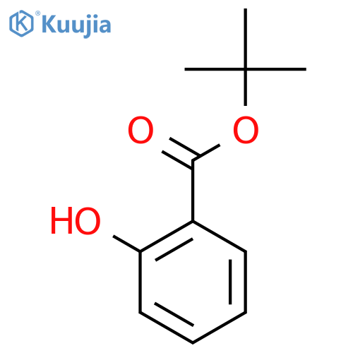 tert-butyl 2-hydroxybenzoate structure