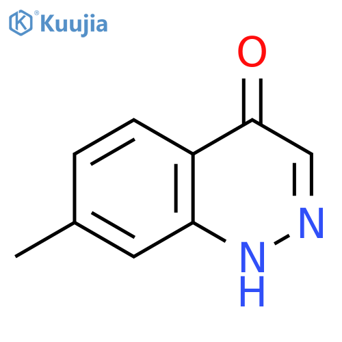 7-Methyl-1H-cinnolin-4-one structure