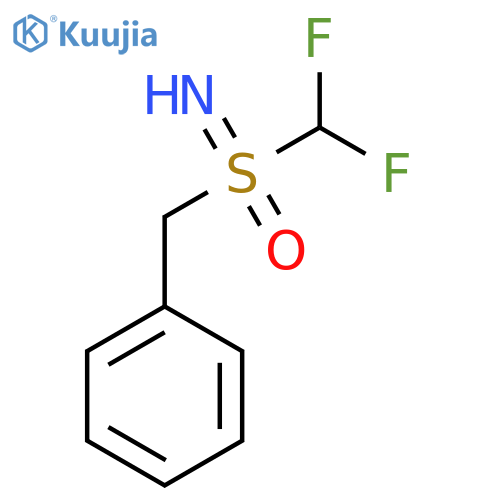 Benzyl-(difluoromethyl)-imino-oxo-lambda6-sulfane structure