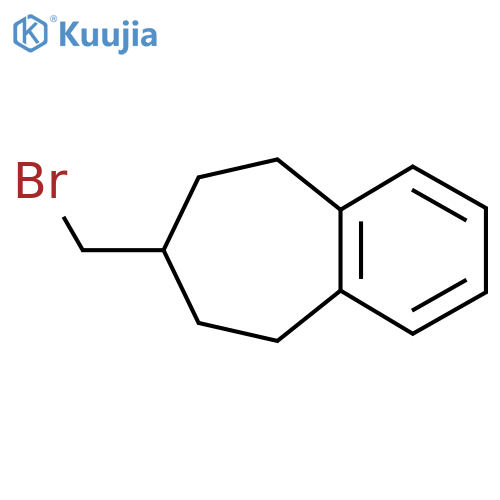 7-(Bromomethyl)-6,7,8,9-tetrahydro-5H-benzo[7]annulene structure