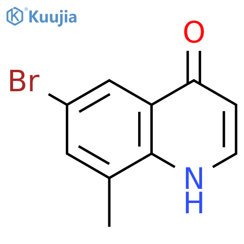 6-bromo-8-methyl-1,4-dihydroquinolin-4-one structure