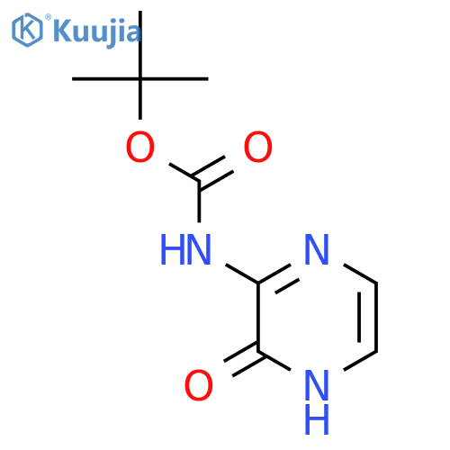 tert-butyl N-(3-hydroxypyrazin-2-yl)carbamate structure