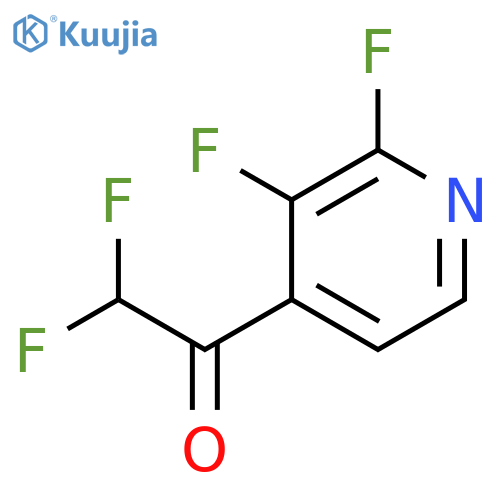 1-(2,3-Difluoropyridin-4-yl)-2,2-difluoroethanone structure