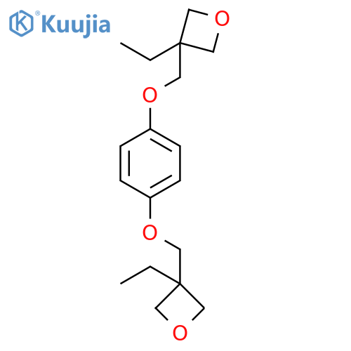 3,3'-[1,4-Phenylenebis(oxymethylene)]bis(3-ethyloxetane) structure