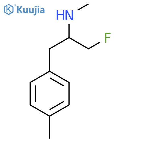 [1-Fluoro-3-(4-methylphenyl)propan-2-yl](methyl)amine structure