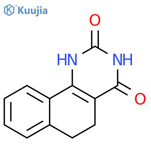 Benzo[h]quinazoline-2,4(1H,3H)-dione, 5,6-dihydro- structure