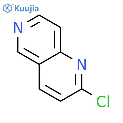 2-Chloro-1,6-naphthyridine structure