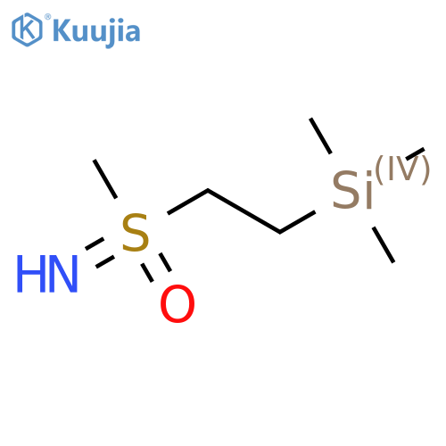 Imino(methyl)[2-(trimethylsilyl)ethyl]-lambda6-sulfanone structure