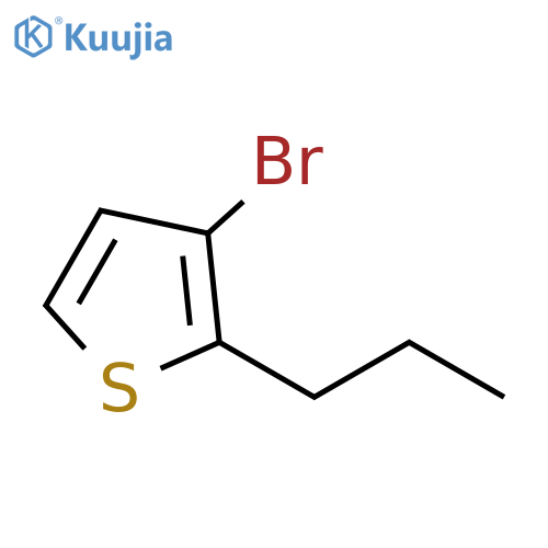3-bromo-2-propylthiophene structure