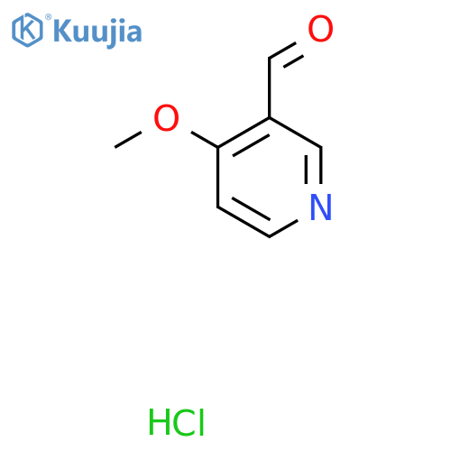 4-Methoxynicotinaldehyde hydrochloride structure