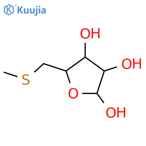 D-Ribose,5-S-methyl-5-thio- structure