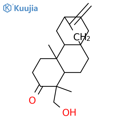 19-Hydroxy-16-atisen-3-one; (ent)-form structure