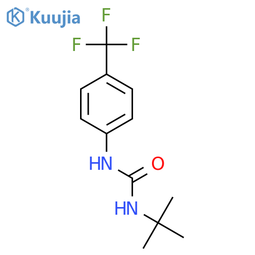 3-Tert-butyl-1-4-(trifluoromethyl)phenylurea structure