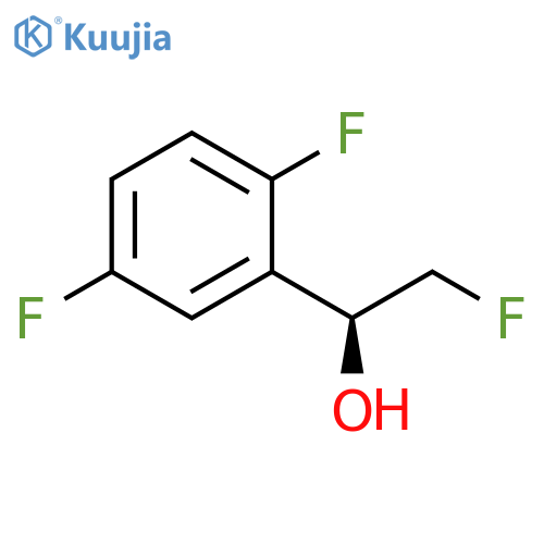 Benzenemethanol, 2,5-difluoro-α-(fluoromethyl)-, (αS)- structure