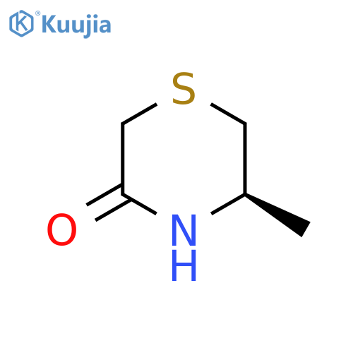 (5R)-5-methylthiomorpholin-3-one structure