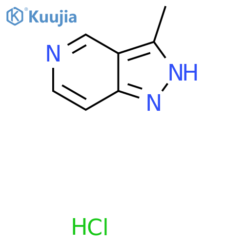 3-methyl-1H-pyrazolo[4,3-c]pyridine hydrochloride structure