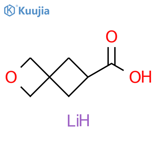 2-Oxaspiro[3.3]heptane-6-carboxylic acid, lithium salt (1:1) structure