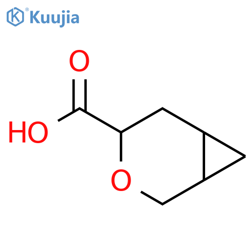 3-oxabicyclo4.1.0heptane-4-carboxylic acid, Mixture of diastereomers structure