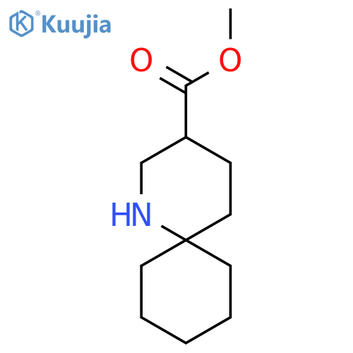 Methyl 1-azaspiro[5.5]undecane-3-carboxylate structure
