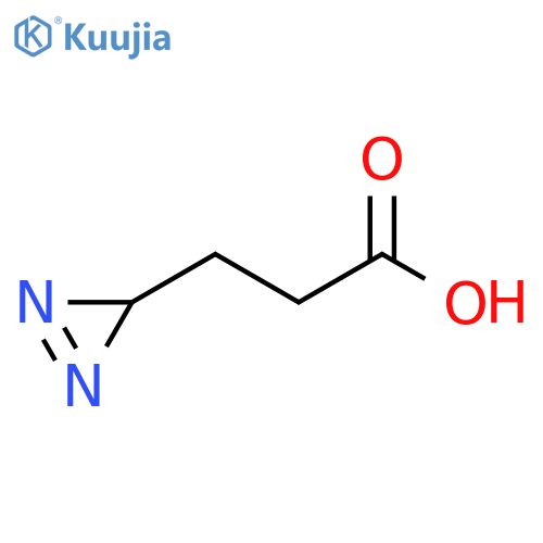 3-(3H-diazirin-3-yl)propanoic acid structure