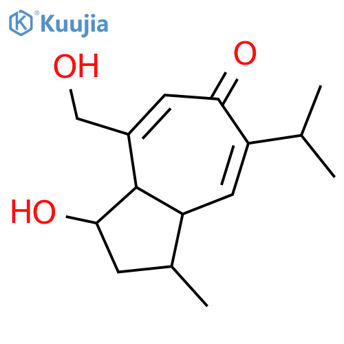 2,14-Dihydroxy-6,9-guaiadien-8-one; (1α,2α,4α,5β)-form structure