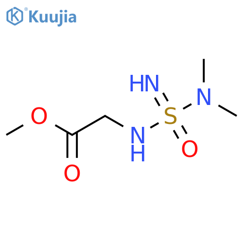 methyl 2-[(dimethyl-S-aminosulfonimidoyl)amino]acetate structure