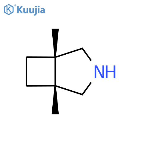 (1R,5S)-1,5-Dimethyl-3-azabicyclo[3.2.0]heptane structure