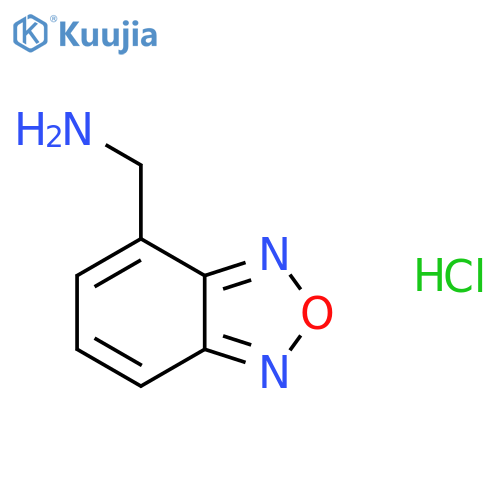 Benzo[c][1,2,5]oxadiazol-4-ylmethanamine (hydrochloride) structure