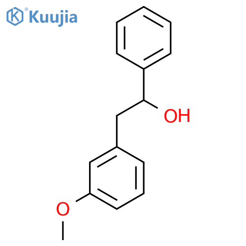 2-(3-Methoxyphenyl)-1-phenylethan-1-ol structure