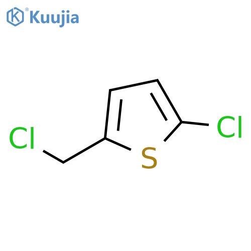 2-Chloro-5-(chloromethyl)thiophene structure