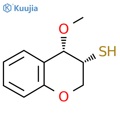 (3R,4S)-4-Methoxy-3,4-dihydro-2H-chromene-3-thiol structure