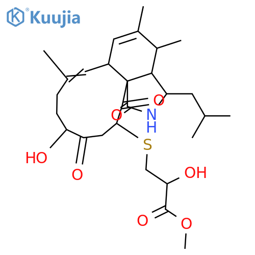 Cyschalasin A; S-(2S-Hydroxy-2-methoxycarbonylethyl) analogue structure