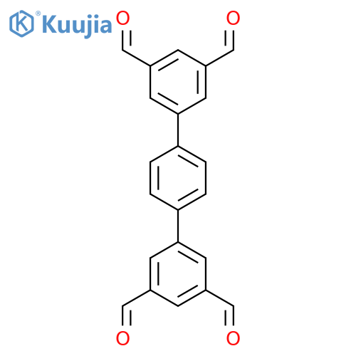 [1,1':4',1''-Terphenyl]-3,3'',5,5''-tetracarbaldehyde structure