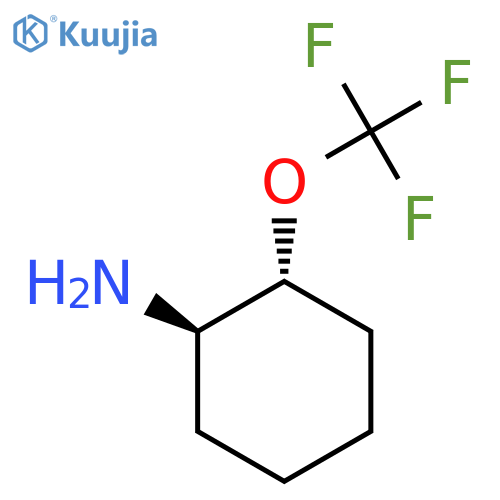 (1R,2R)-2-(Trifluoromethoxy)cyclohexan-1-amine structure