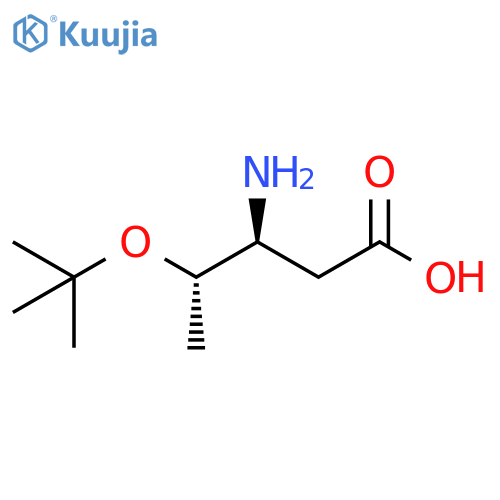 (3S,4S)-3-amino-4-(tert-butoxy)pentanoic acid structure