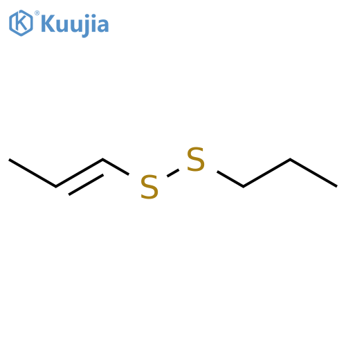 Disulfide, (1E)-1-propenyl propyl structure