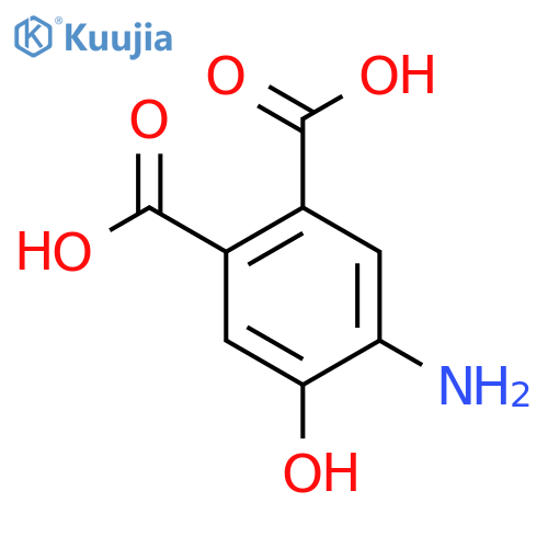 4-Amino-5-hydroxyphthalic acid structure