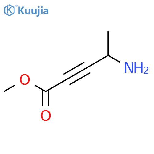 methyl 4-aminopent-2-ynoate structure