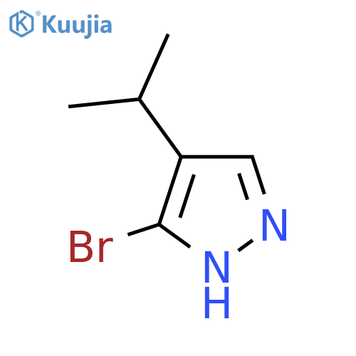 3-Bromo-4-isopropyl-1H-pyrazole structure