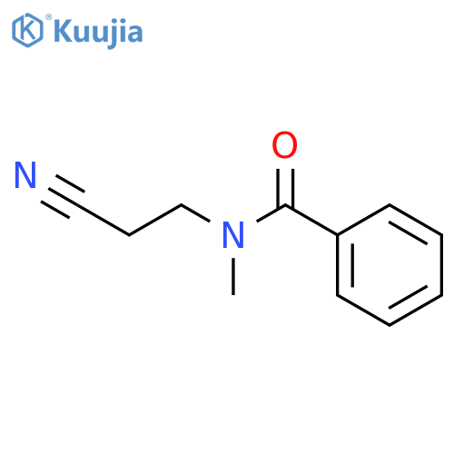 N-(2-Cyanoethyl)-N-methylbenzamide structure