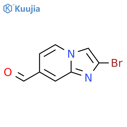 2-Bromoimidazo[1,2-a]pyridine-7-carbaldehyde structure