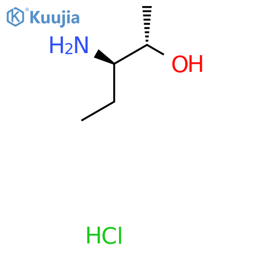 (2S,3R)-3-aminopentan-2-ol;hydrochloride structure