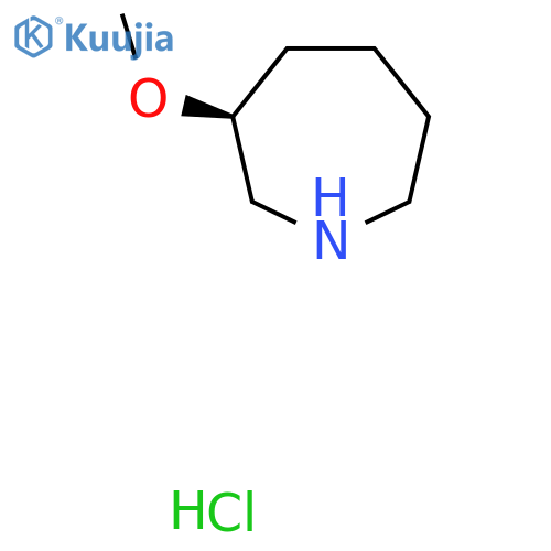 (S)-3-Methoxyazepane hydrochloride structure
