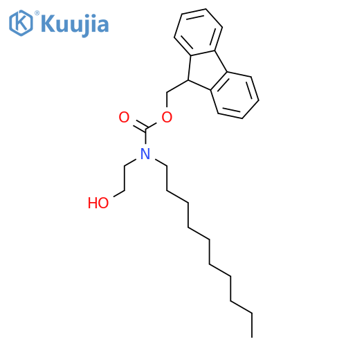 Decyl(2-hydroxyethyl)-carbamic Acid 9H-Fluoren-9-ylmethyl Ester structure