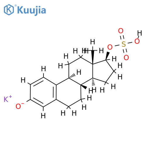 17b-Estradiol 17-Sulfate Potassium Salt structure