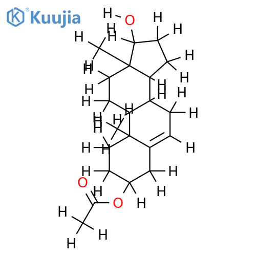 3-Ac-(3beta,13alpha,17beta)-Androst-5-ene-3,17-diol structure