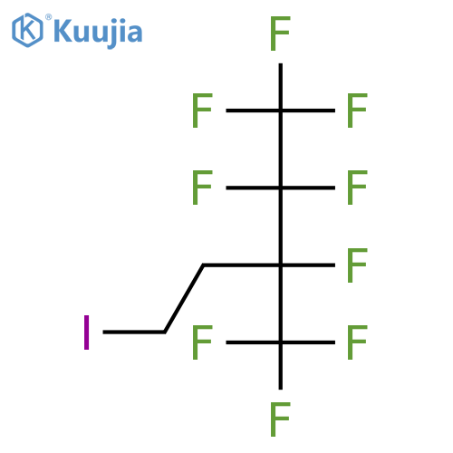 1,1,1,2,2,3-Hexafluoro-3-(trifluoromethyl)-5-iodopentane structure