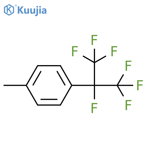 4-(Heptafluoroisopropyl)toluene structure